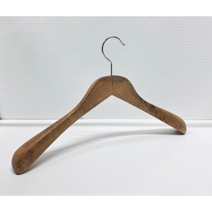 NA 4145               41CM 41,4.5 - HOLZ KLEIDERBÜGEL JACKENBÜGEL