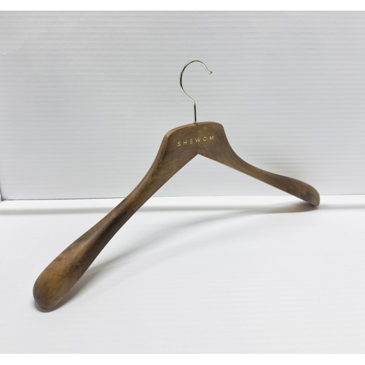 NA 4440                44CM 44,4 - WOODEN HANGERS JACKET HANGERS