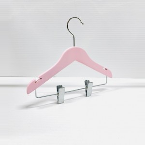 NA CB2713M 27CM 27,1.3 - WOODEN HANGERS CHILD CLOTHES HANGERS $i
