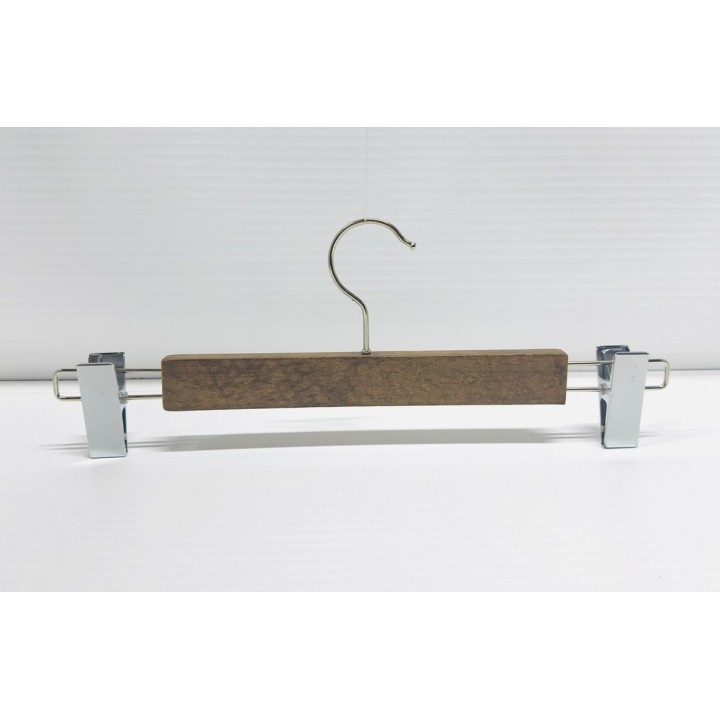 NA P426              WALNUT 37-41,1.4 - WOODEN HANGERS TROUSERS-SKIRT HANGERS
