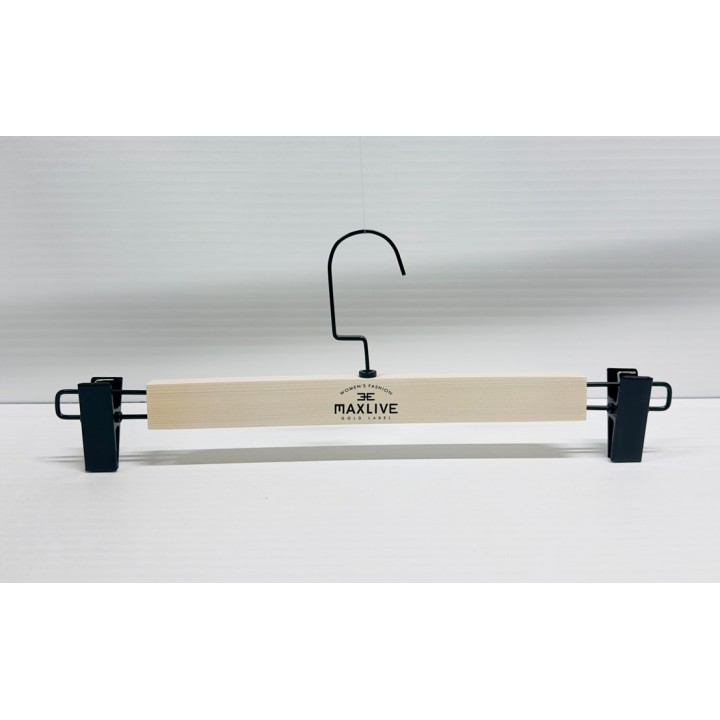 NA P426K     TULLE WHİTE 37-41,1.4 - CINTRES EN BOIS CINTRES PANTALONS-JUPES