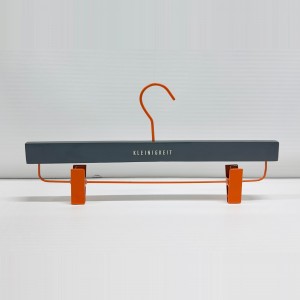 CINTRES EN BOIS CINTRES PANTALONS-JUPES NA P450M              SMOKED 40,1.4