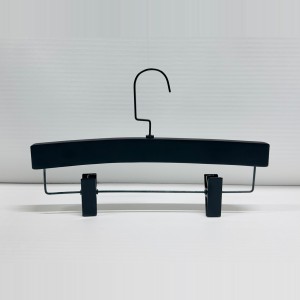 CINTRES EN BOIS CINTRES PANTALONS-JUPES NA P700M              BLACK 40,1.4