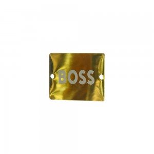 ACCESSOIRES MARQUAGES PLAQUE EN ACIER INOXYDABLE