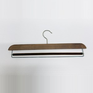 NA P460BT WALNUT 40,1.4 - ДЕРЕВЯННЫЕ ВЕШАЛКИ ВЕШАЛКИ ДЛЯ ЮБОК-ЮБОК $i